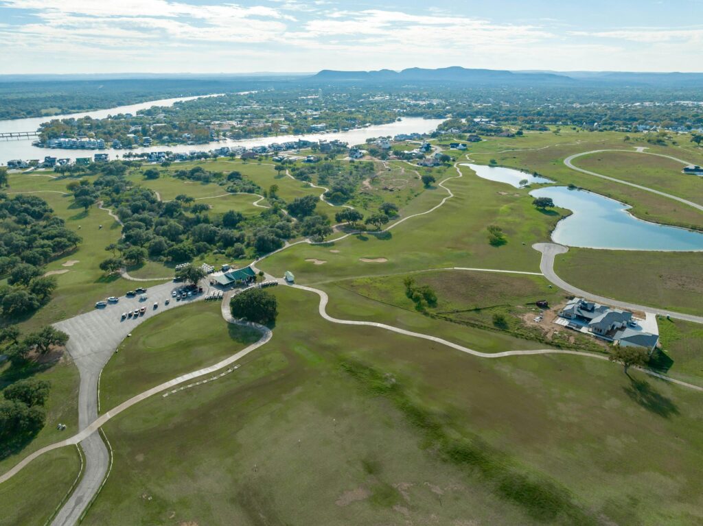 Picturesque fairway views at Legends Golf Course near Austin, Texas