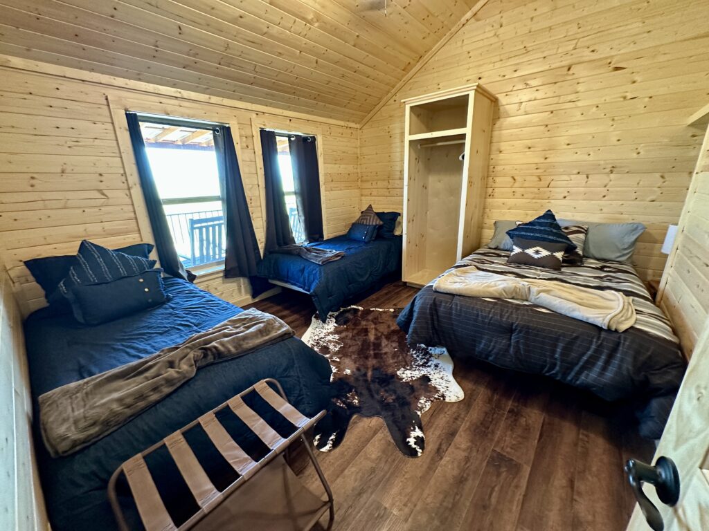 Bedroom 2 Stay and Play at Longhorn Cabin at Legends Golf Course and Villas