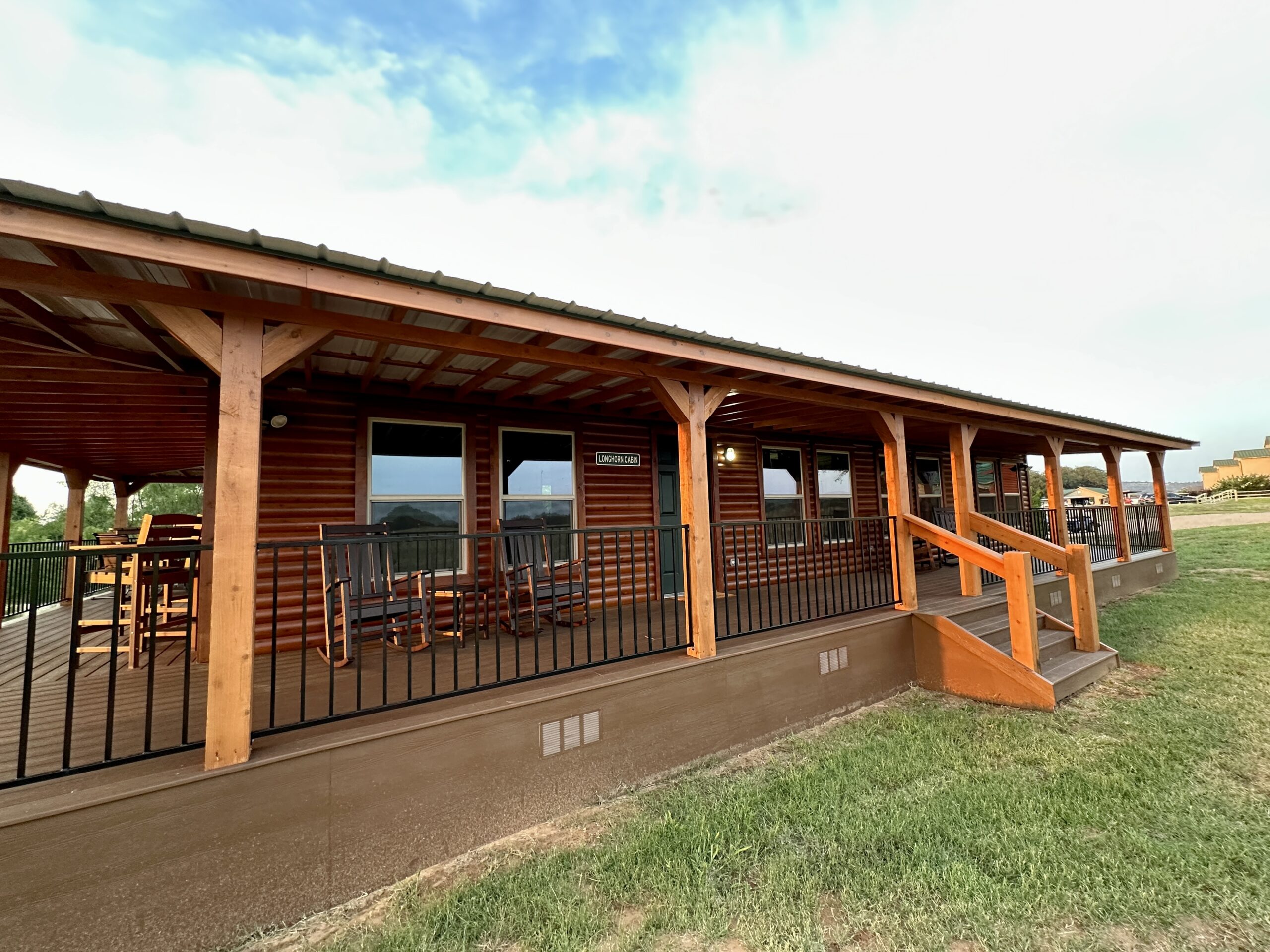 Longhorn Cabin at Legends Golf Course and Villas near Austin Texas Longhorn Cabin at Legends Golf Course and Villas near Austin Texas